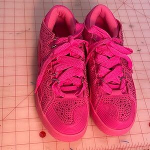Vibrant Pink Sneakers with sparkles Cape Robin